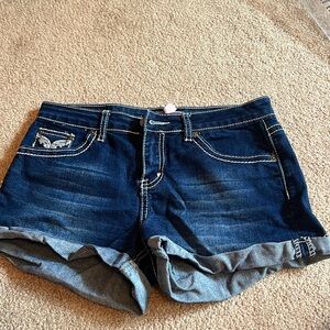 Sound girl denim shorts